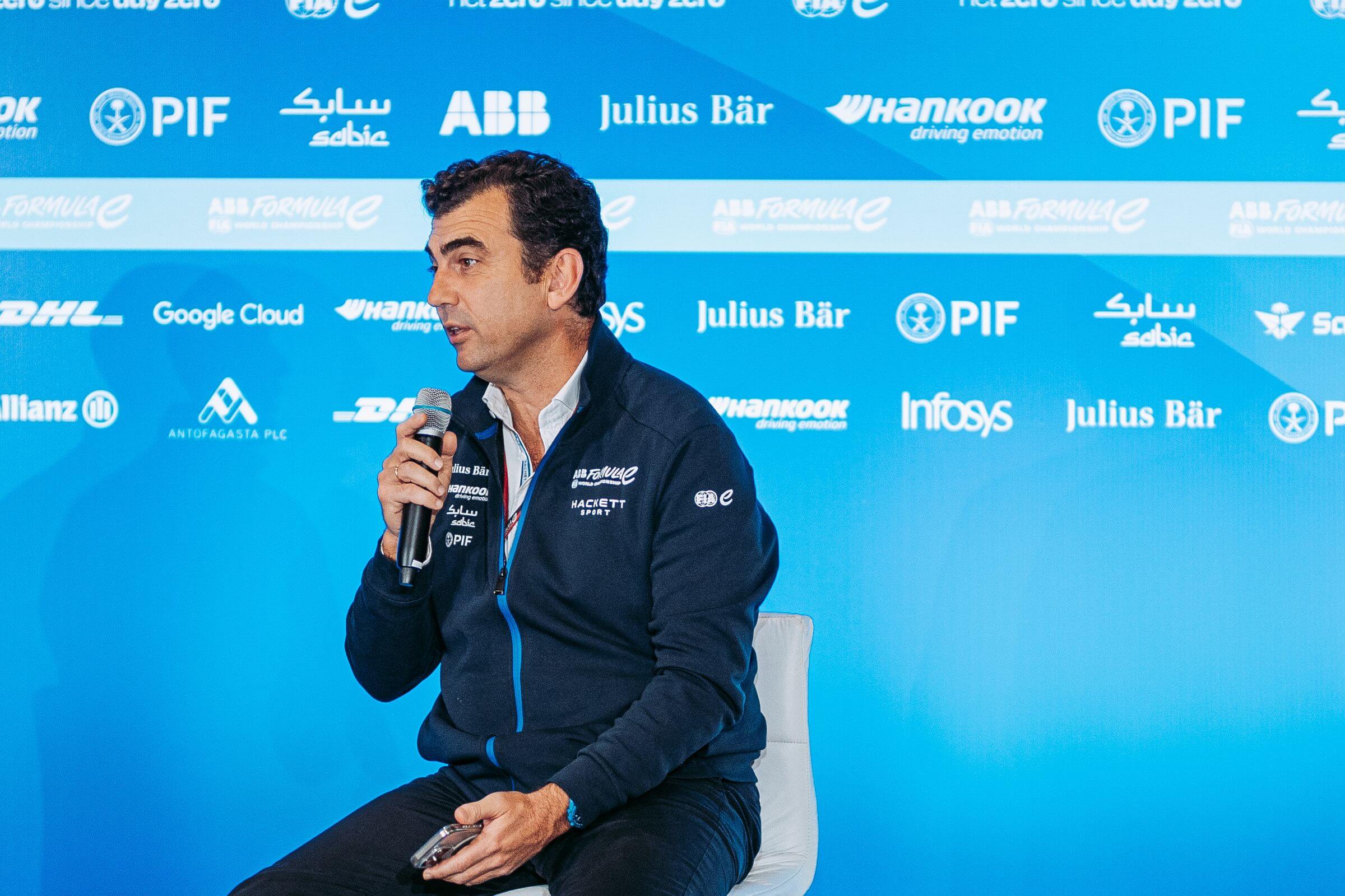 Alberto Longo on Formula E future plans ahead of the 150th race: "We want to abolish double headers"